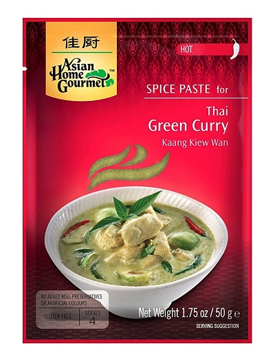Green curry paste - A.H.G. 50 g.